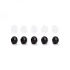Glass Beads Black 8mm