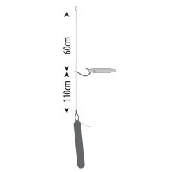 Gamakatsu Dropshot Rig Worm 39 170cm -Hengelsportwinkel 10486864266Gamakatsu Dropshot Rig Worm 39 170cm 2