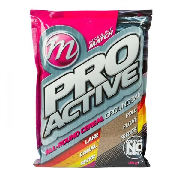 Mainline Match Pro Active Allround Cereal Groundbait 2kg 1 Mainline Match Pro Active Allround Cereal Groundbait 2kg
