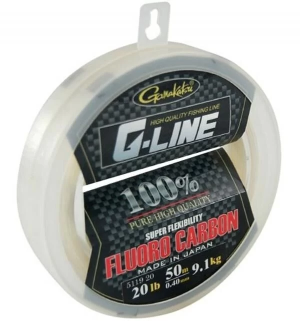Gamakatsu G-Line Fluoro Carbon 100lb 1.10mm 50m 1 Gamakatsu G-Line Fluoro Carbon 100lb 1.10mm 50m