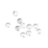 Spro Round Smooth Glass Beads Clear Diamond