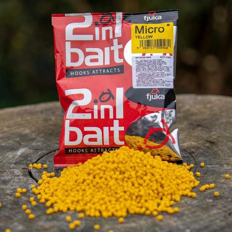 Fjuka 2in1 Micro Pellets Yellow 2 Fjuka 2in1 Micro Pellets Yellow - Afbeelding 2