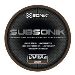 Sonik Subsonik Monofilament Brown 1200M -Hengelsportwinkel 2308310Sonik Subsonik Monofilament Brown 1200M 3 1