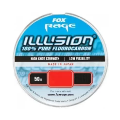 Rage Illusion 100% Fluorocarbon 50m 2.9kgs/6lb