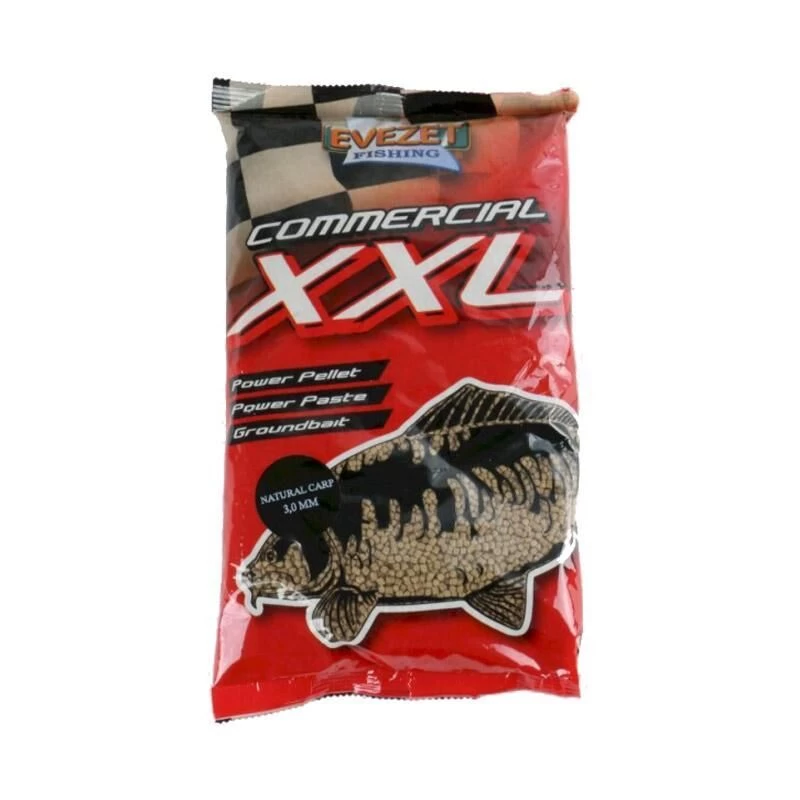 Evezet Commercial XXL Natural Carp Pellet 900gr 1 Evezet Commercial XXL Natural Carp Pellet 900gr