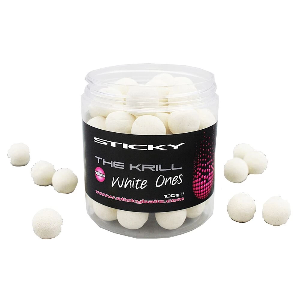 Sticky Baits Sticky The Krill Wafters White 16mm - 130g 1 Sticky Baits Sticky The Krill Wafters White 16mm - 130g