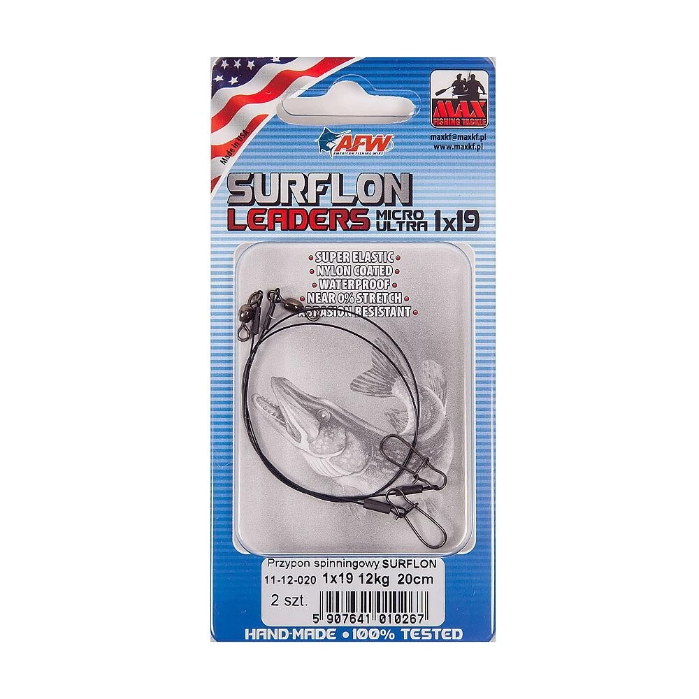 American Fishing Wire Surflon Micro Ultra 1x19 6kg 1 American Fishing Wire Surflon Micro Ultra 1x19 6kg