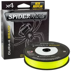 Spiderwire Dura 4 Yellow 1800m Bulkspoel