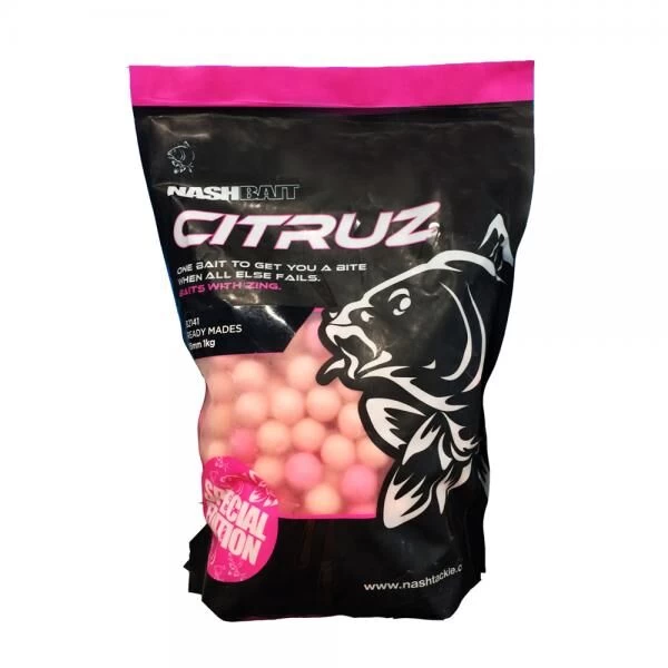 Nash Citruz Boilies Pink 1kg 1 Nash Citruz Boilies Pink 1kg