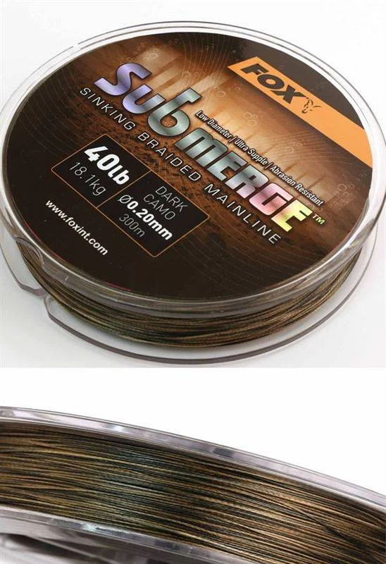 Fox Submerge Sinking Braided Mainline 2 Fox Submerge Sinking Braided Mainline - Afbeelding 2