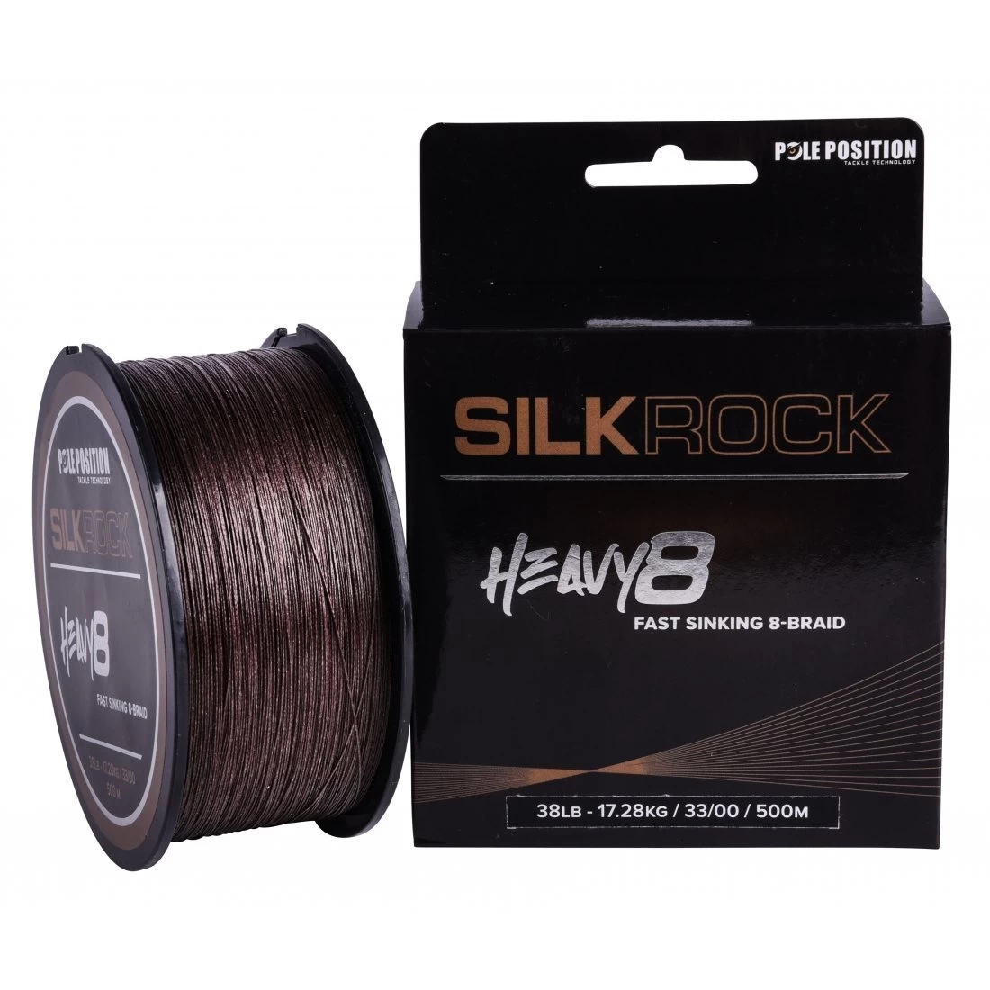 Pole Position Silkrock Heavy8 Fast Sinking Braid 2 Pole Position Silkrock Heavy8 Fast Sinking Braid - Afbeelding 2